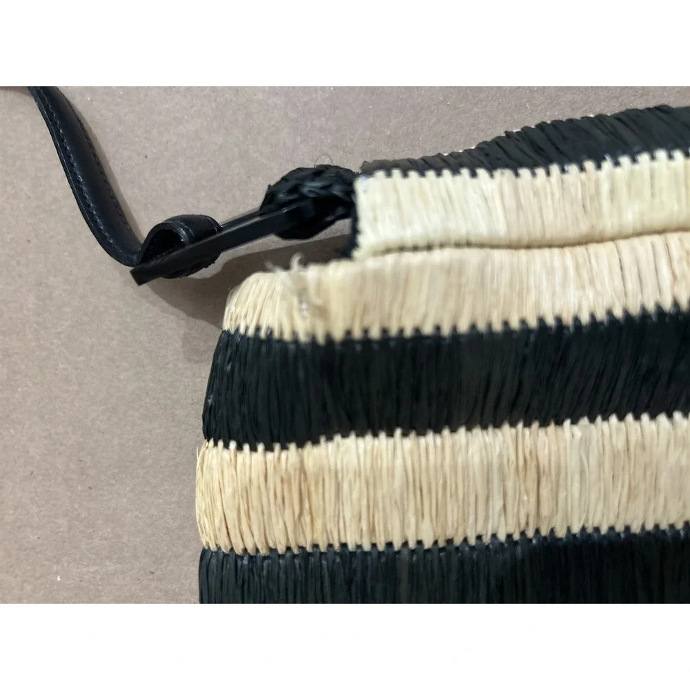 Annabel Ingall Weaved Stripped Clutch Purse